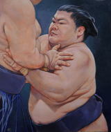 相撲力士の肖像画