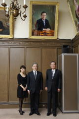 第29代平田健二参議院議長肖像画掲額式
