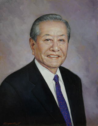 東京都台東区区長肖像画