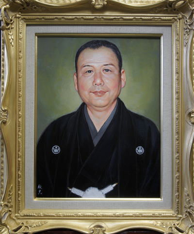 油彩肖像画２０１４年制作