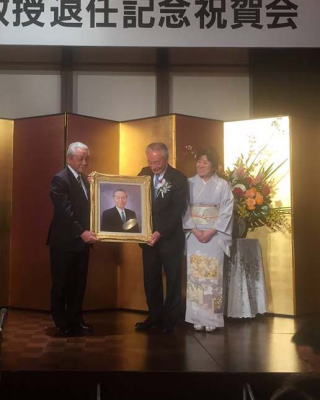 京都大学医学部教授肖像画贈呈式