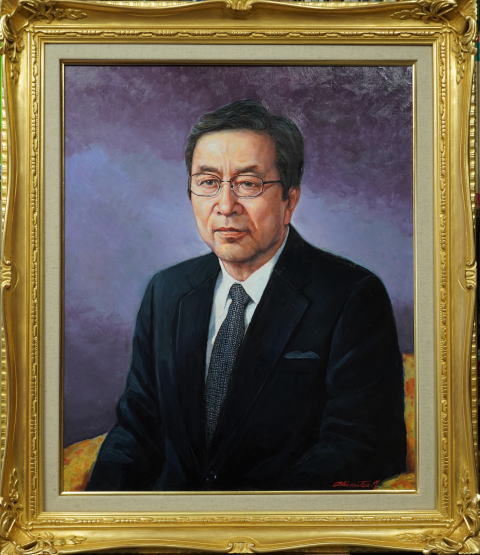経営コンサルタント会社会長肖像画