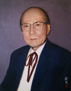 藤田東光師匠肖像画