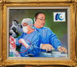 脳神経外科医の肖像画