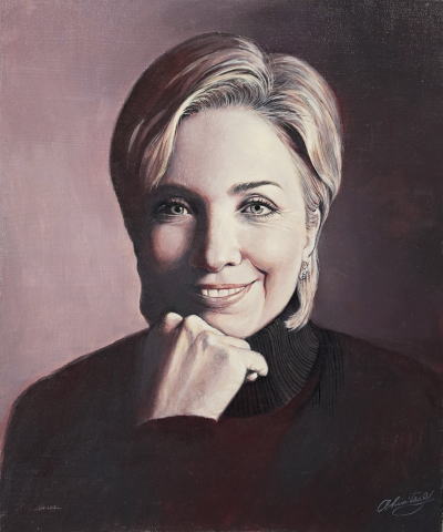 ヒラリークリントン肖像画