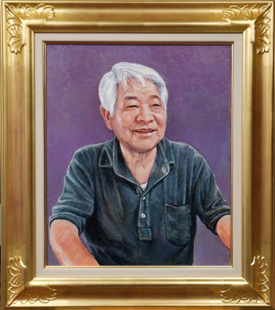 山本様ご依頼油絵肖像画