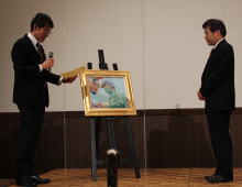 大阪大学医学部教授肖像画贈呈式