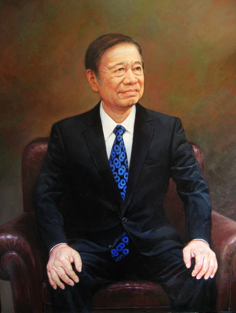 和白病院理事長肖像画
