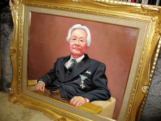 油彩肖像画完成