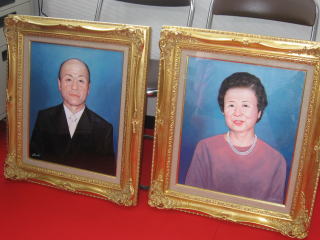 ご夫婦肖像画（厚木市）２００８年制作