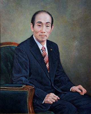 輿石東参議院議副議長肖像画