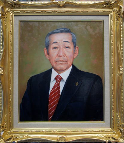 北海道法人依頼会長肖像画