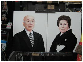ご夫婦肖像画制作過程